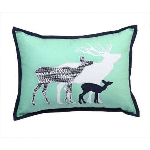 Bacati - Tribal Navy Throw Pillow