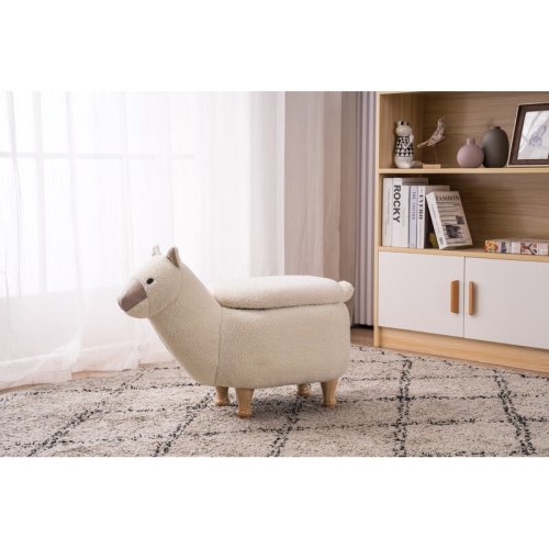 Zoomie Kids Bough 13.78 Wide Llama Ottoman with Storage & Reviews | Wayfair