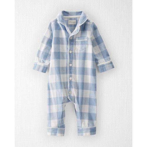 Baby Organic Cotton Coat Style Pajamas