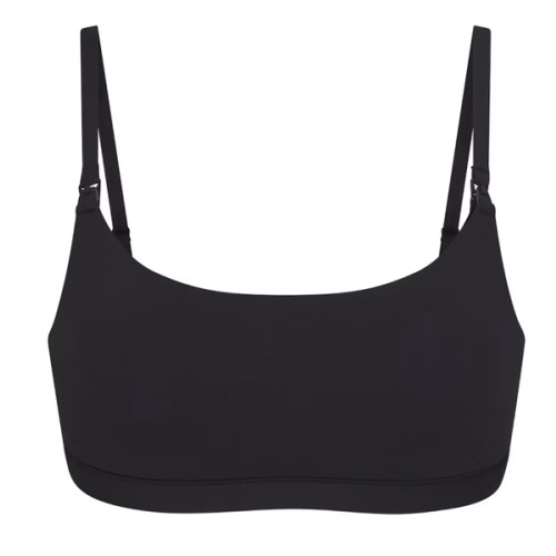 FITS EVERYBODY MATERNITY PUMPING SCOOP BRALETTE | ONYX