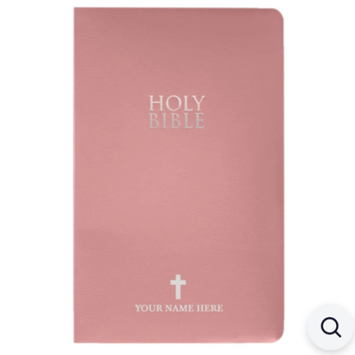 NIV Pink Standard Size Holy Bible Small Print – Shepherds Shelf