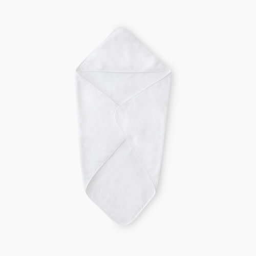 Weezie Baby Hooded Towel - White