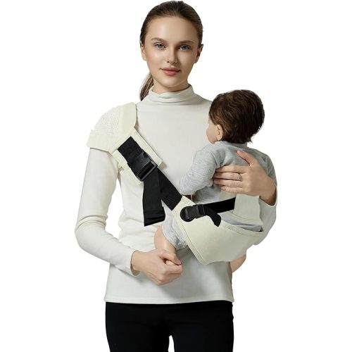 Toddler Sling Carrier, Toddler Carrier Sling Easy to Use, Baby Sling Hip Carriers with Backrest, Purple