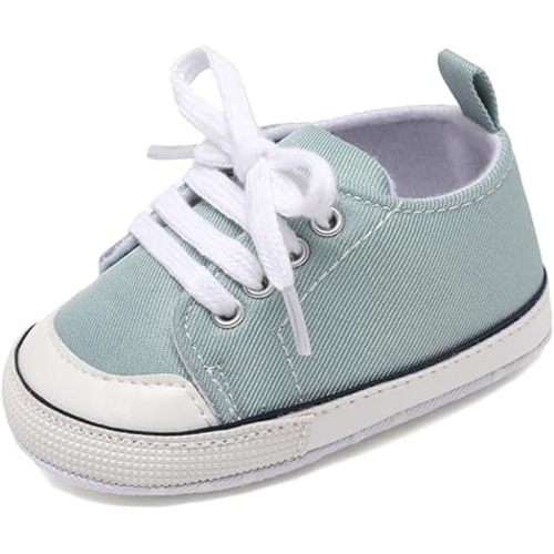 Baby Shoes,Infant Boys Girls Non-Slip Soft Sole Lightweight Sneakers,Unisex First Walking Shoes for 0-18 Months Toddler