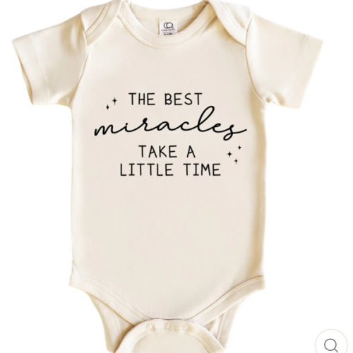 The Best Miracles Graphic Bodysuit | Natural