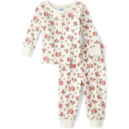 Baby Girls' and Toddler Long Sleeve Pajamas