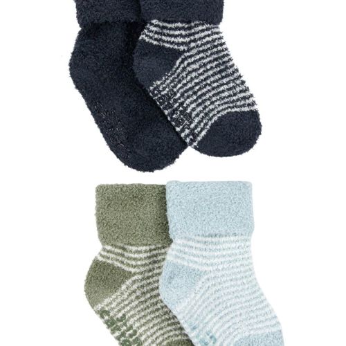 Multi Baby 4-Pack Chenille Booties | Carter’s Oshkosh Canada