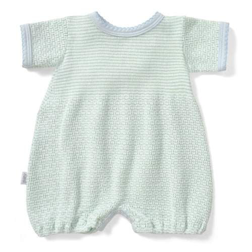 Paty Knit Solid Color Bubble with Pima Trim - PatyInc
