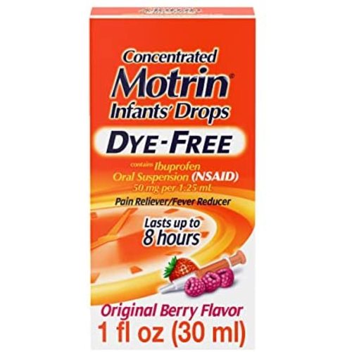 Infants' Motrin Concentrated Liquid Medicine Drops with Ibuprofen, Berry, 1 fl. oz