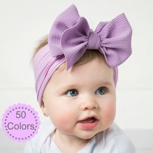 Big Bow Baby Headband, Baby Girl Bows, Newborn Headband, Baby Head Wraps, Toddler Headband, Baby Bows, Baby Bow Headwrap, Baby Shower Gift