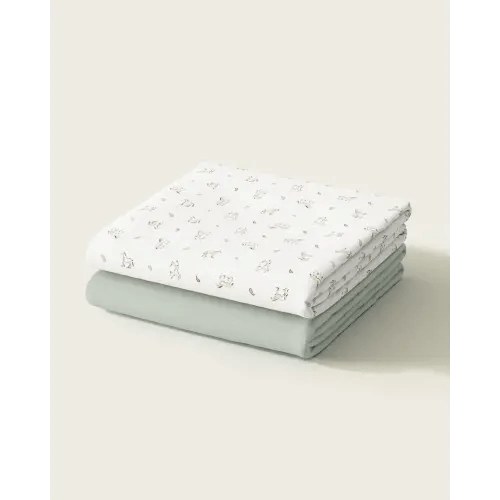 Nestig Saddlebrook Crib Sheet Set - Mini Crib
