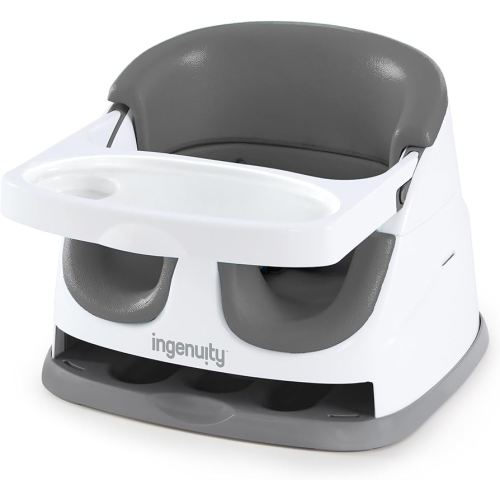 Ingenuity Baby Base 2-in-1 Booster Feeding and Floor Seat