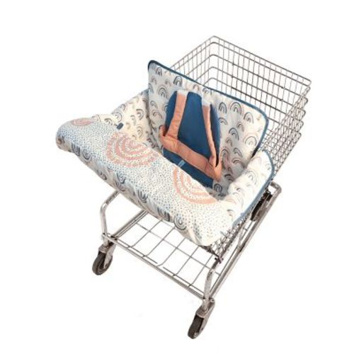 Go By Goldbug Shopping Cart And High Chair Cover - Rainbow