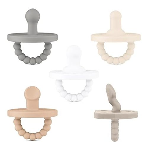 Ryan & Rose Cutie PAT Silicone Pacifier Teether