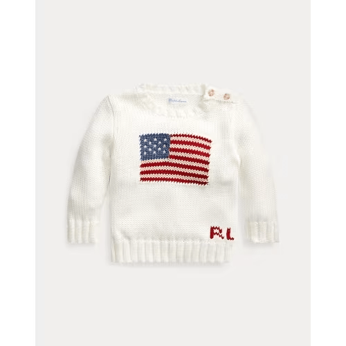 Baby Boy The Iconic Flag Sweater | Ralph Lauren