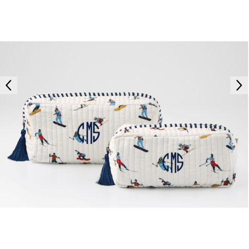 Block Print Travel Pouch