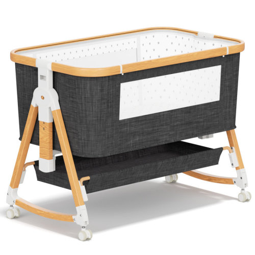 Isabelle & Max™ Amaran Rocking Bassinet with Bedding with Mattress and Stand & Reviews | Wayfair