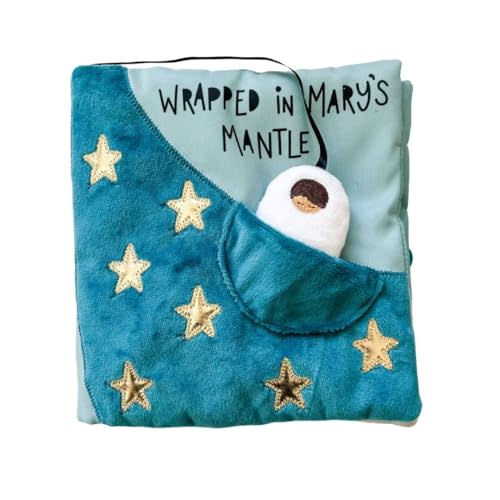 Wrapped in Mary’s Mantle Quiet Book - Catholic Stories Book for Kids with Spiritual Lessons - Mary’s Love Teaching Faith, & Guidance Thro...