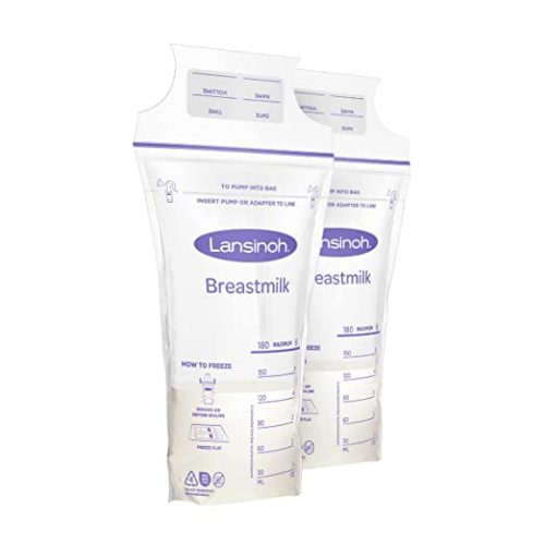 Lansinoh Breastmilk Storage Bags, 200 Count - 100 Count (Pack of 2)