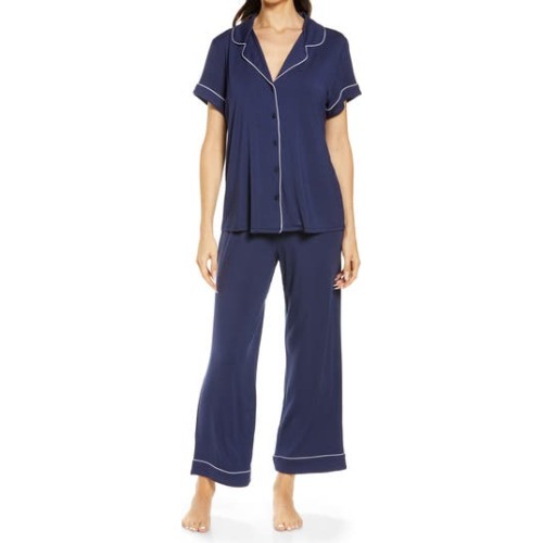 Moonlight Eco Crop Pajamas, Medium