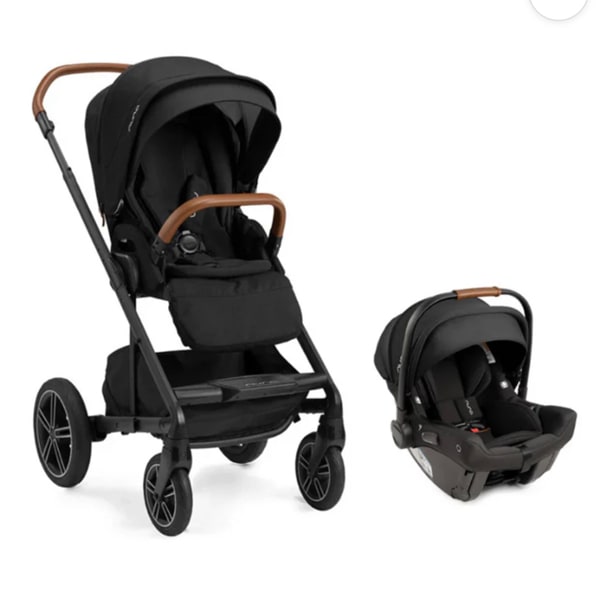 Nuna PIPA URBN and MIXX Next Travel System - Caviar
