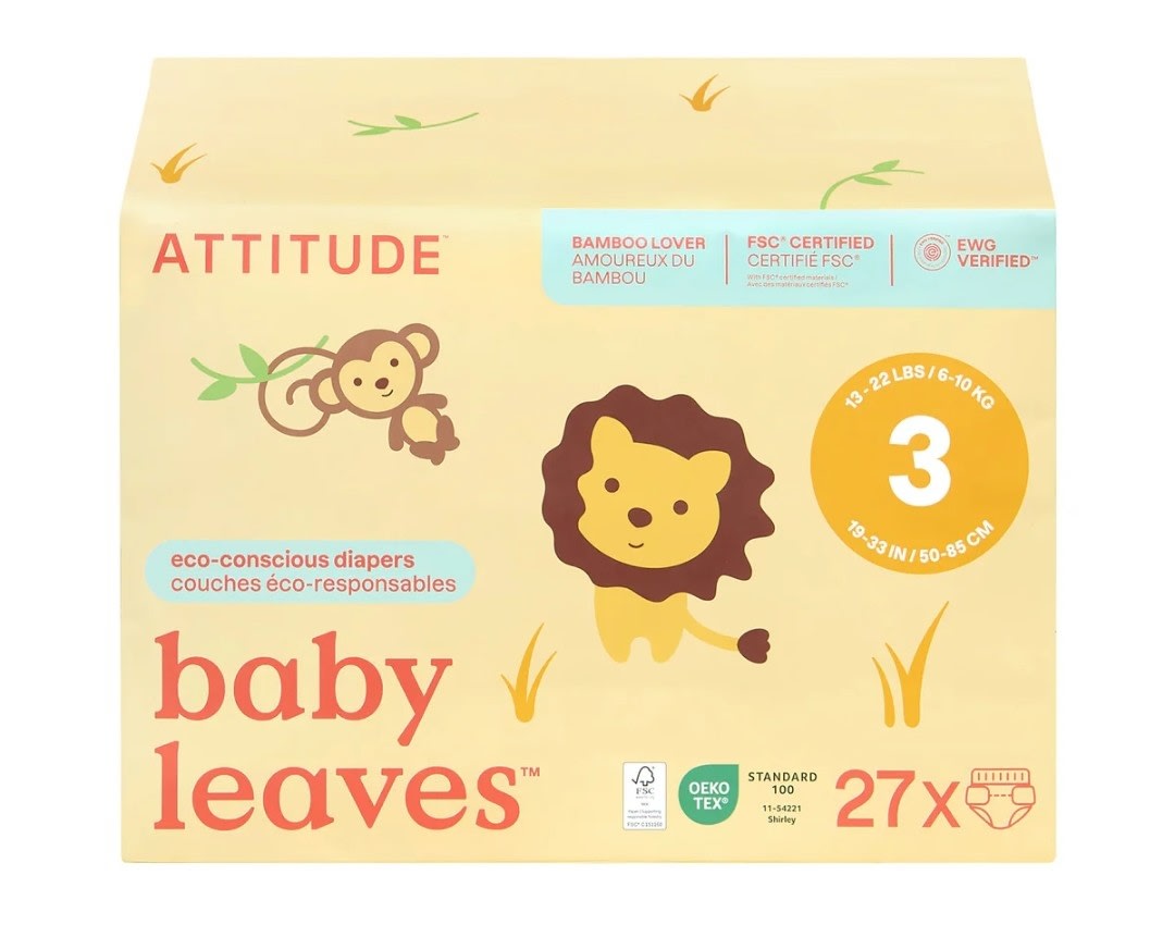 Diapers – Eco-conscious & EWG Verified® | ATTITUDE