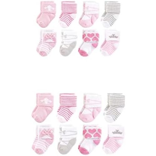 Hudson Baby Baby Grow with Me Cotton Terry Socks
