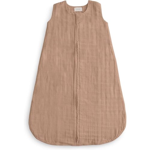 mushie Baby Wearable Blanket | 100% Organic Cotton Muslin | Sleeping Bag For Infants (Natural)