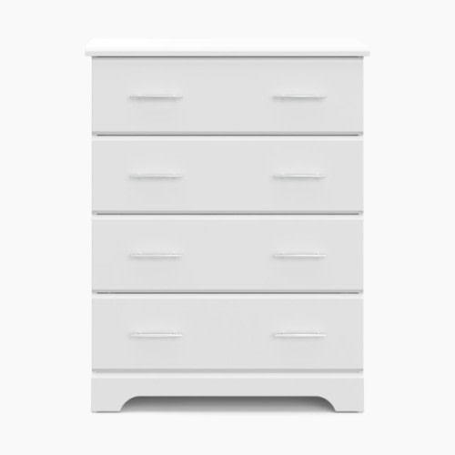 Storkcraft Brookside 4 Drawer Chest - White