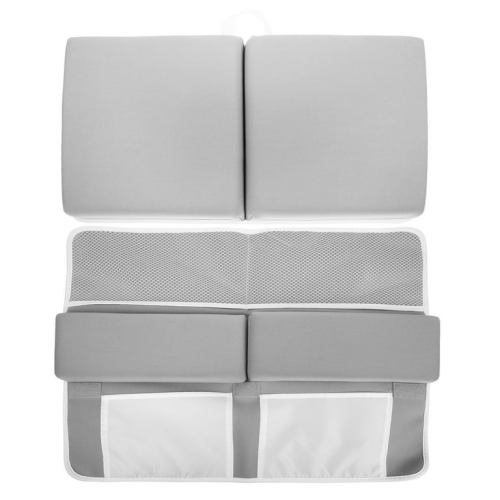 1 Set Bath Kneeler and Elbow Rest Pad for Bathtub Padded Knee Mat for Tub Bathing