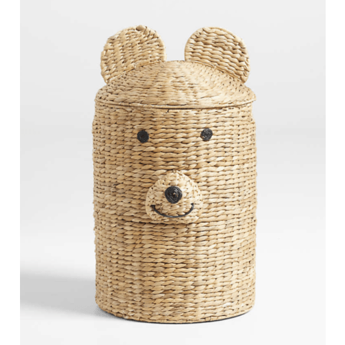 Bear Woven Kids Hamper with Handles