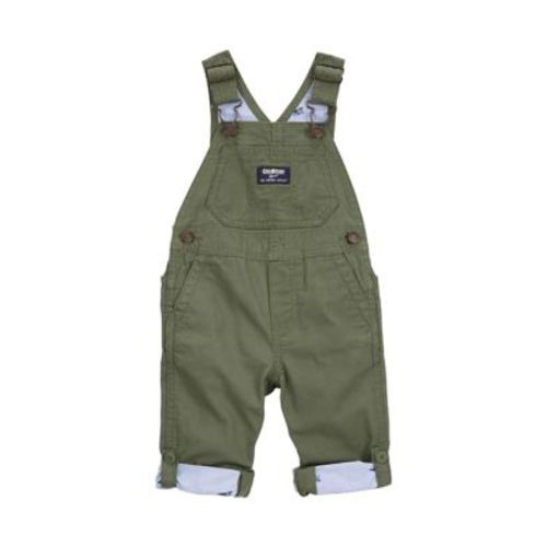 Baby Boys Logo Patch Overalls