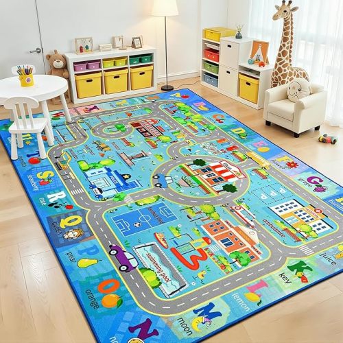 Car Road Area Rug