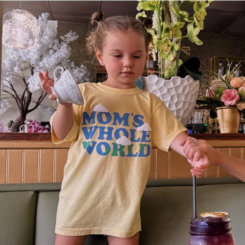Mom’s Whole World kid’s tee – Hubs & Hers
