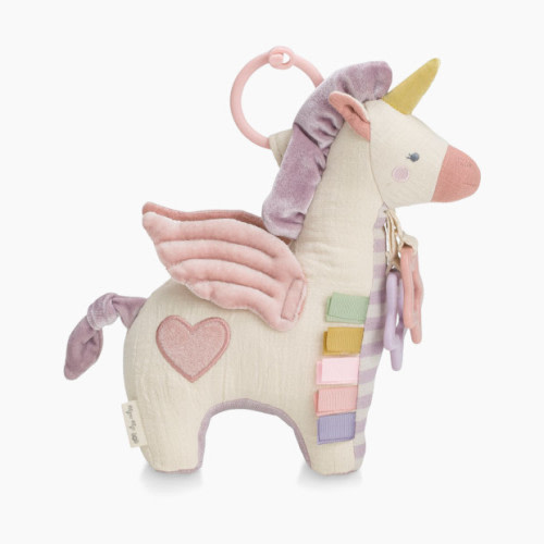 Itzy Ritzy Link & Love Activity Plush with Teether - Pegasus