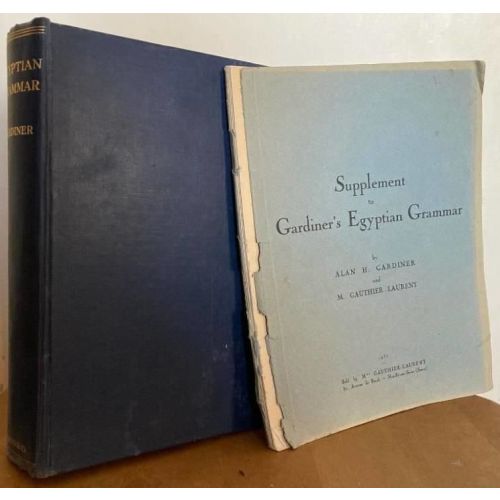 Egyptian Grammar. Being an Introduction to the Study of Hieroglyphs by Alan H. Gardiner - from Erik Oskarsson Antikvariat (SKU: 3572786894282)
