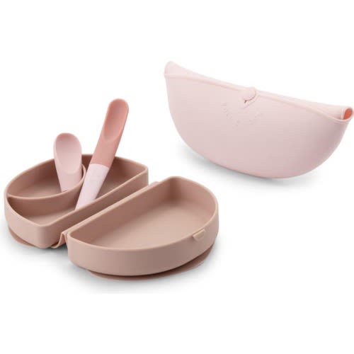 Miniware Sili Mini Go Portable Meal Set, Pink Antioxidant