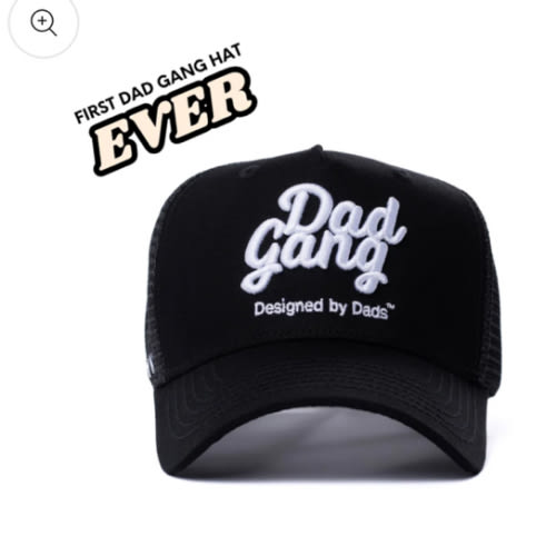 Dad Gang Trucker - Black/White – dadgang.co
