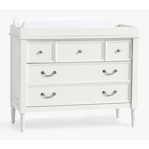 Blythe Changing Table Dresser & Topper | Pottery Barn Kids