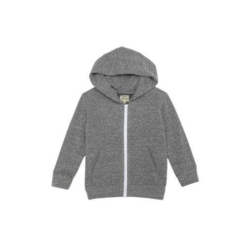 The Kids Zip Hoodie P.E. Grey