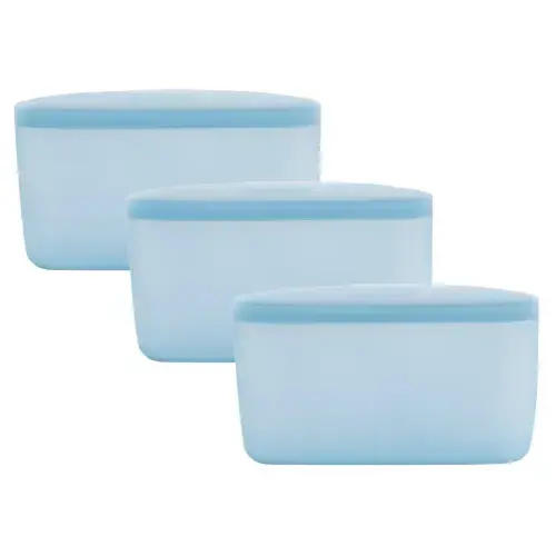 Reusable Silicone Bags (Set of 3) I Weesprout