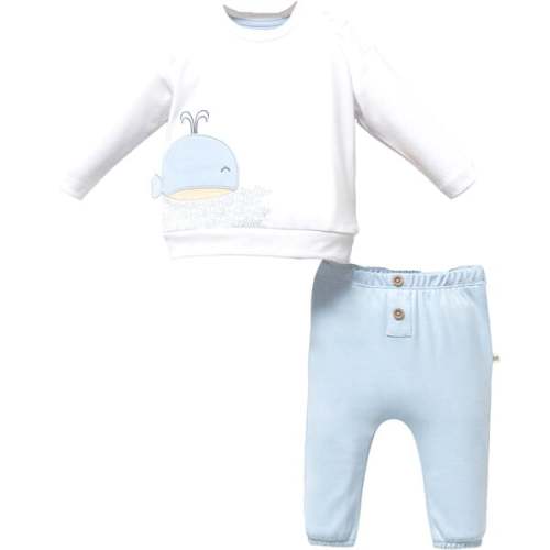 Whale Graphic Outfit, White - Andy Wawa | Maisonette