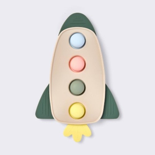 Silicone Pop-it Baby Toy - Rocket - Cloud Island™