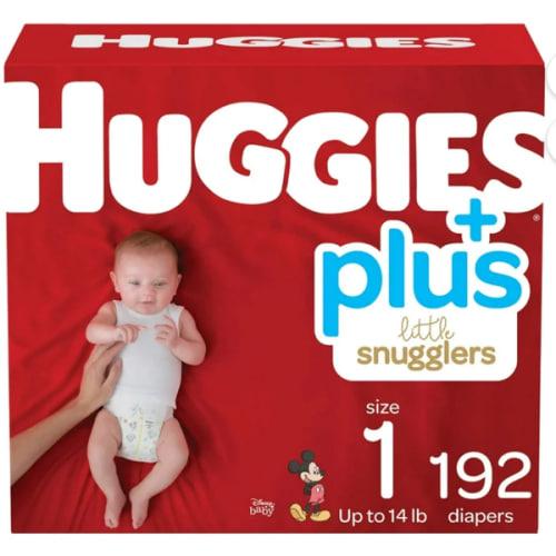 Huggies Plus Diapers Size 1