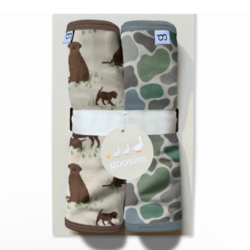 Goosies  Burp Cloths Set of 2 (Labradors)
