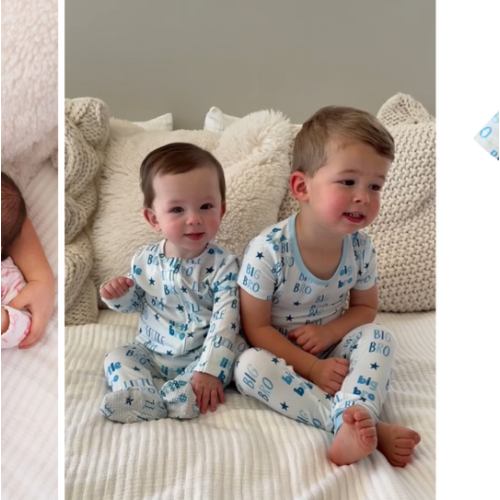 Two Piece Bamboo Pajamas in Big Bro | Caden Lane