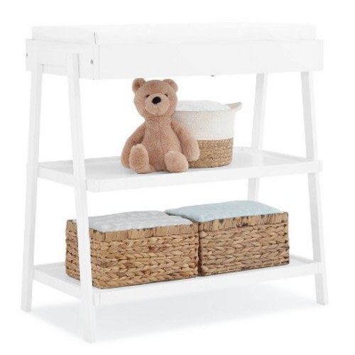 Delta Children Scout Changing Table - Greenguard Gold Certified, Color: Bianca White