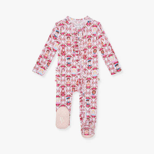 American Girl® American Girls Footie Ruffled Zippered One Piece