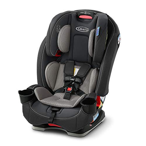 Graco Slimfit 3 in 1 Car Seat | Slim & Comfy Design Saves Space in Your Back Seat, Redmond - Slim Profile