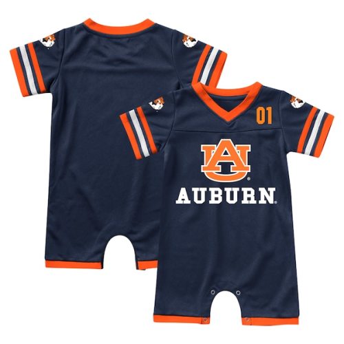 Auburn Tigers Colosseum Bumpo Football Romper - Navy